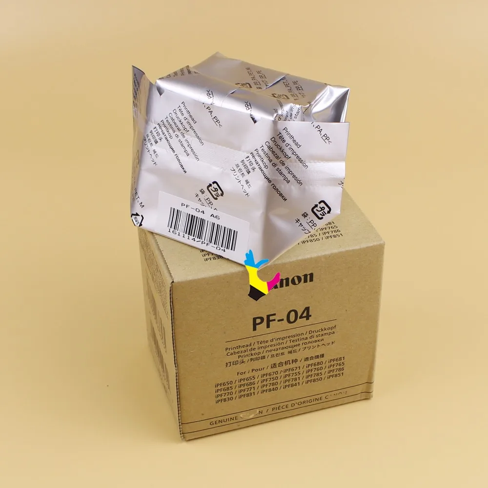 

ORIGINAL NEW PF-04 Printhead for Canon iPF650 iPF655 iPF750 iPF755 iPF760 iPF765 iPF680 iPF685 iPF780 iPF785 PF 04