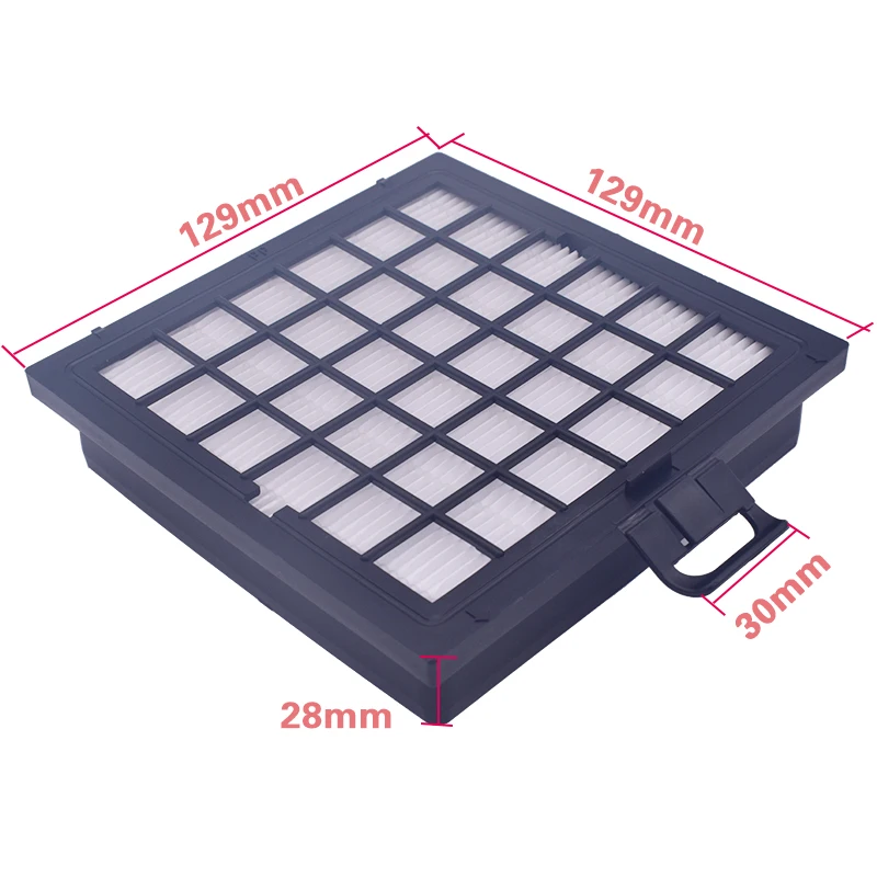 Filtro Hepa Staubsauger Sobressalente para Bosch Filtro Hepa Compatível com Siemens Eromaxx Dylaminower Bsg 81880 118*120*28 mm