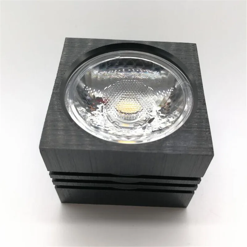

Free Shipping 7w 10w Dimmable COB Led downlight Surface Mounted Ceiling Spot light Ceiling lamp with black/silver Housing Color