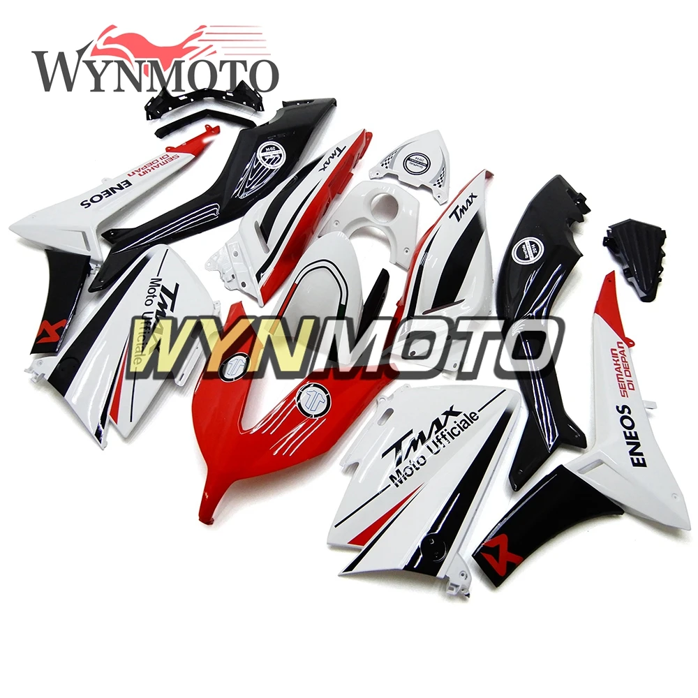 

New ABS Injection Plastics Fairing Kit For Yamaha T-MAX 530 TMAX XP530 Year 2015 2016 Motorcycle Gloss White Red Black Bodywork