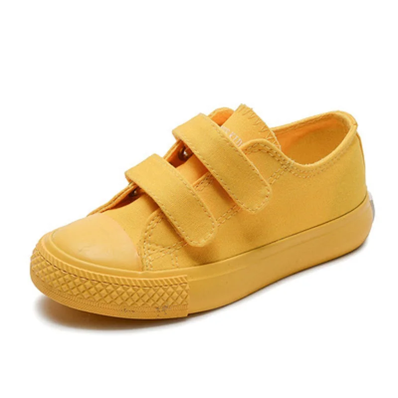 

Kids shoes for girl children canvas shoes boys sneakers 2019 Spring autumn girls shoes White High Solid fashion Children shoes