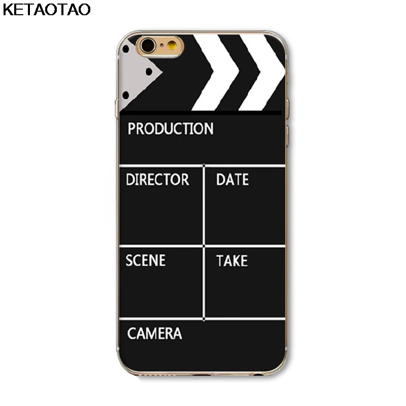 Лаванда KETAOTAO камера старый телефон 3310 Забавный чехол для телефона s для iPhone 4S 5C 5S 6 6S 7 8 Plus X Чехол кристально чистый мягкий TPU чехол s - Цвет: Лаванда