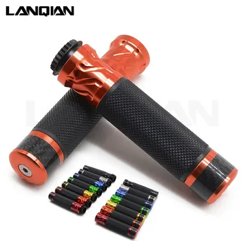 

CNC Universal 7/8' 22MM Motorcycle Handle bar Caps motocross Handlebar Grips For MOTO GUZZI BREVA 850 1100 1200 MGX21 V7 V9 GT8V