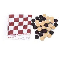 Горячие международные шашки обучающая игрушка, игра-тактика, стандартный конкурс для пластиковой шахматной игры, специальный подарок - Цвет: 779244