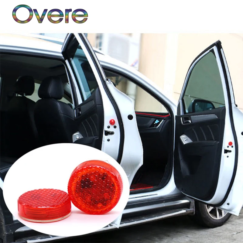 Overe Car door Warning Lamp 5 LED Strobe Light For Seat Leon Ibiza Skoda Rapid Fabia Octavia Yeti Audi A3 A4 B8 B6 B7 A6 C5 C6 | Автомобили