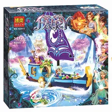 BELA 10411 Friends Girl Naida Epic Adventure Ships Building Blocks 311pcs Bricks Educational toys Compatible lepin