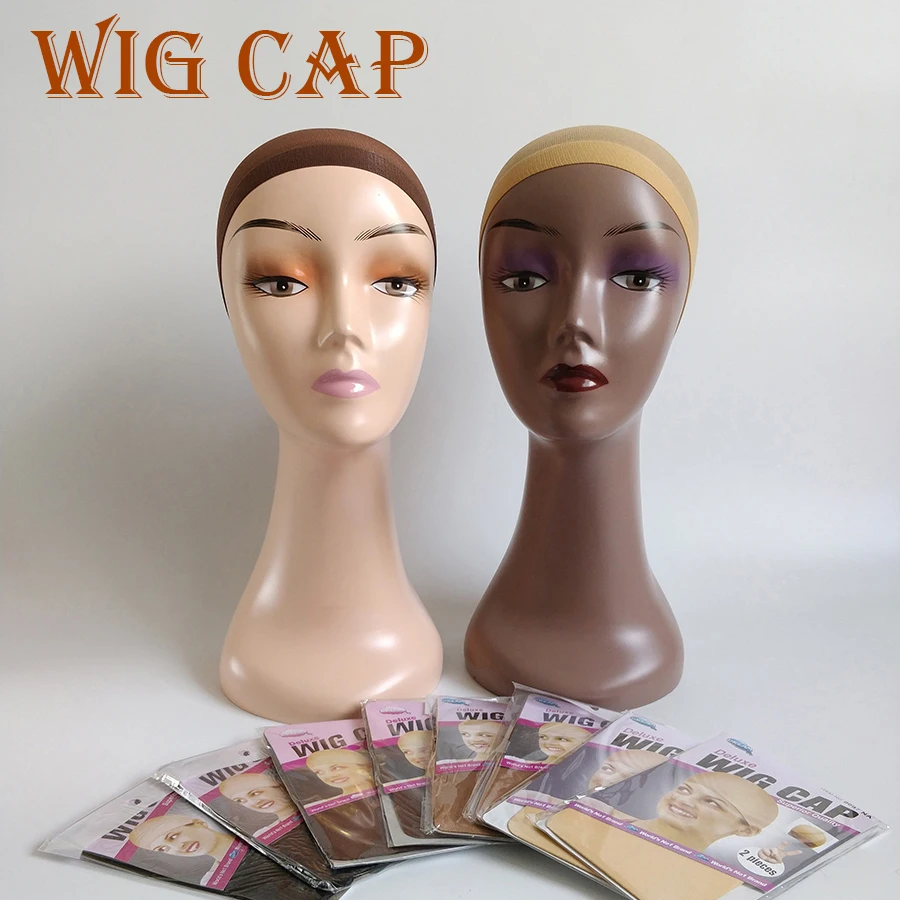 

10pcs/Lot Wig Caps For Making Wigs Stocking Wig Cap Snood Nylon Stretch Mesh Nude Flesh Weaving Nude Wig Cap