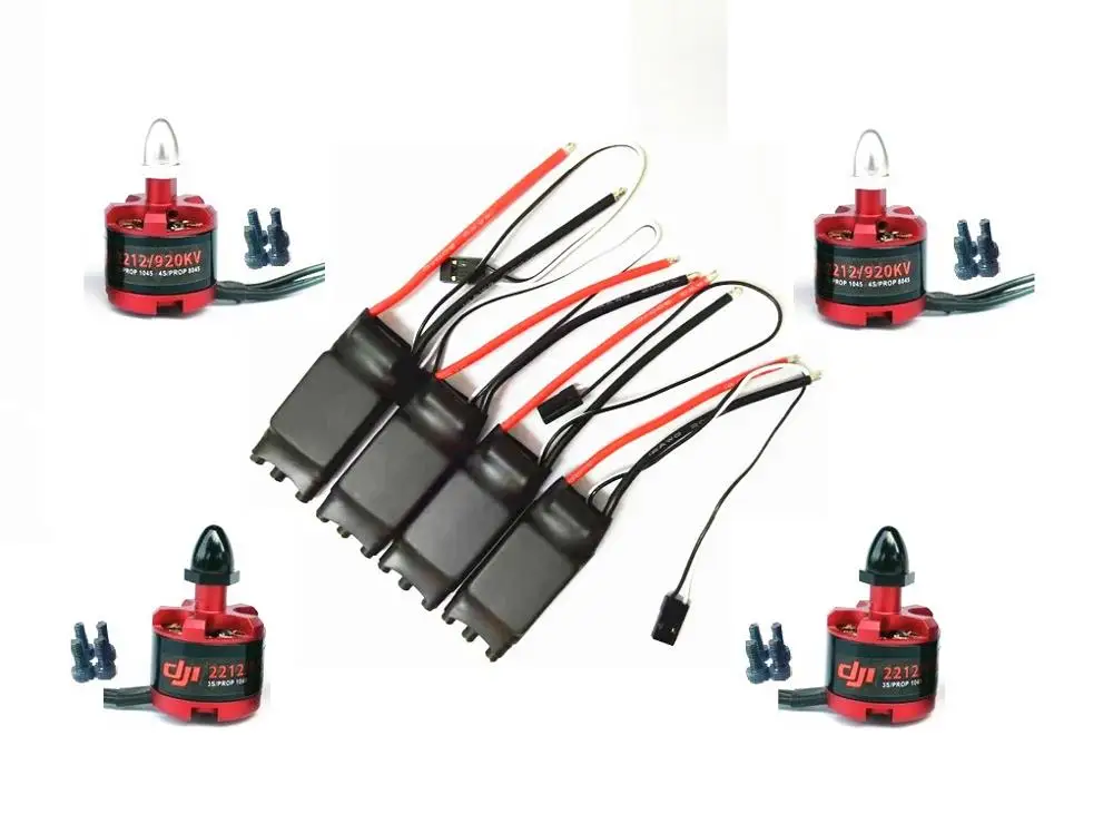

4/6 pcs TendFlying 40A OPTO Brushless ESC BLheli /2212 920kv for F550 650 680 Quadcopter similar quality as XRotor 40A