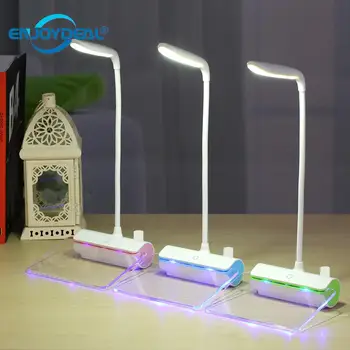 

LED Table Lamp Adjustable Touch USB Rechageable LED Desk Lamp Touch Switch Reading Light Message Light 3 Mode Dimming Dropship