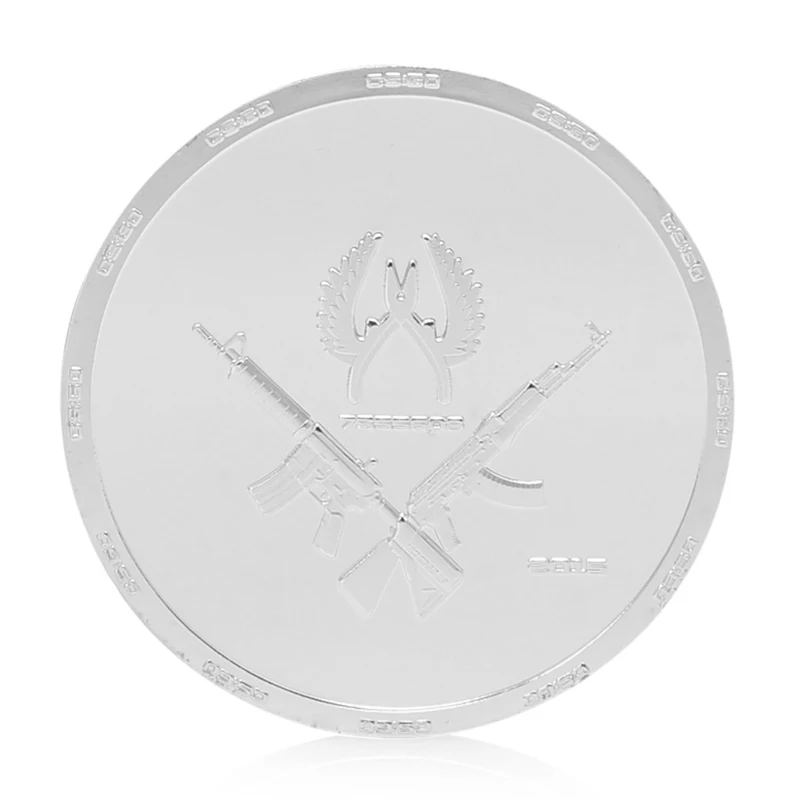 CS GO Counter Strike Design Commemorative Coin Zinc Alloy Collection No
