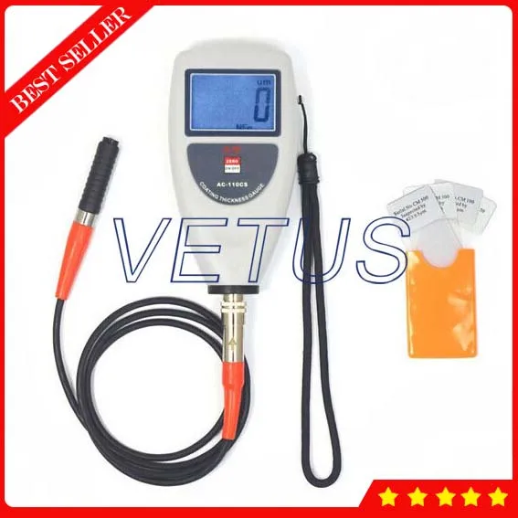 

AC-110CS Separate Type Digital Coating Thickness Tester with measuring range 0~1250um thickness measurement gauge