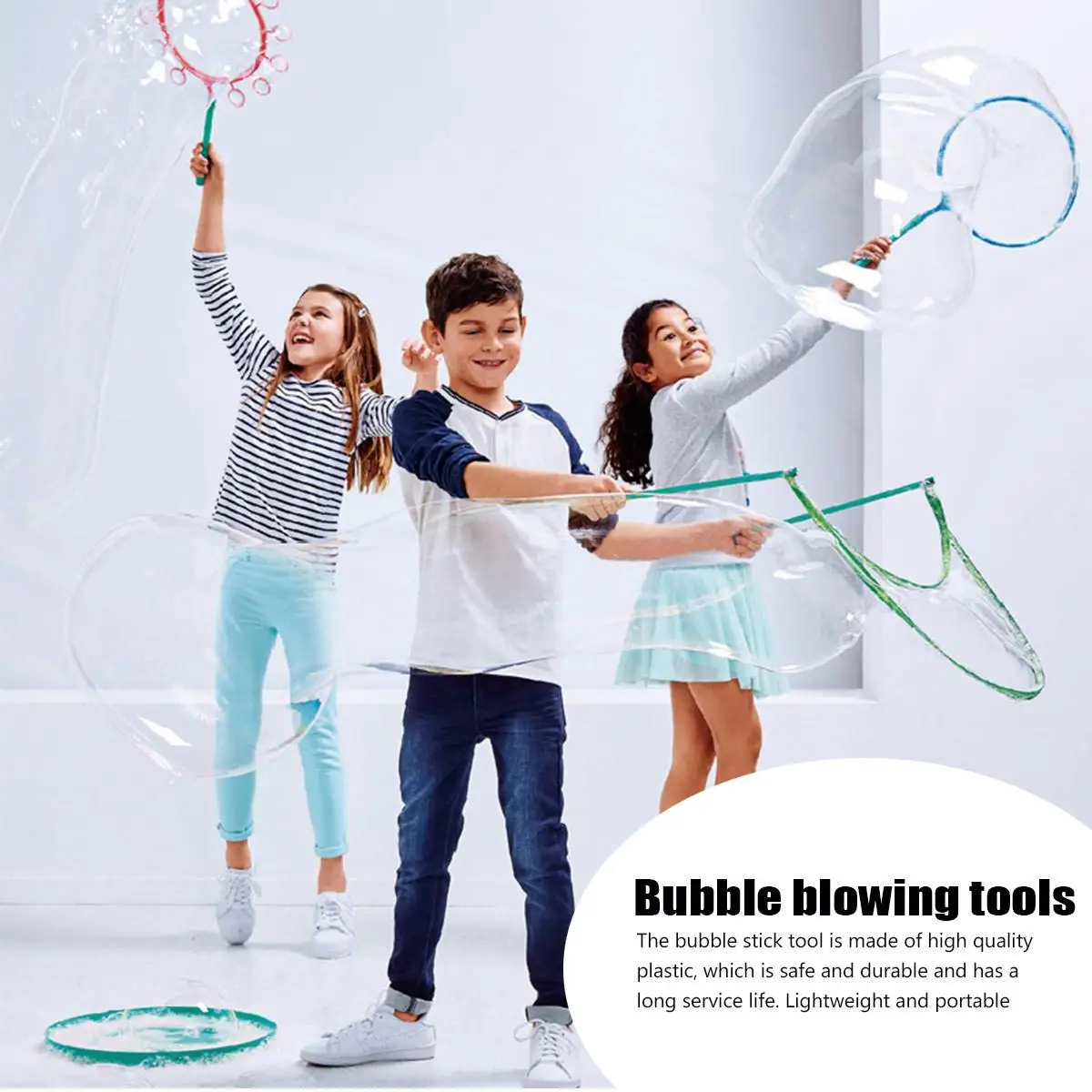 

13PCS Magic Fancy Blowing Bubble Soap Tools Toy Bubble Sticks Set Bubble Blower Outdoor Funny Gift for Kids