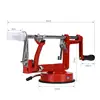 Stainless Steel 3 in 1 Apple Peeler Cutting Fast Fruit Slicing Creative Home Kitchen Tool Remove nucleus Double Headed Sucker ► Photo 2/6