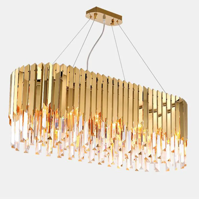 modern crystal pendant light
