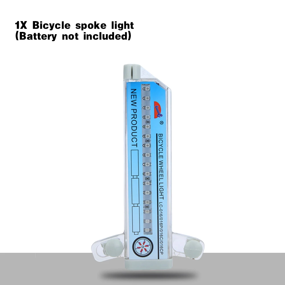 Велосипедный светильник с 30 узорами, светильник на колесо велосипеда, двойной дисплей, Вспышка 32 RGB светодиодный светильник, велосипедный спиц, лампа для ночной езды, велосипедный светильник ing - Цвет: 1 PCS