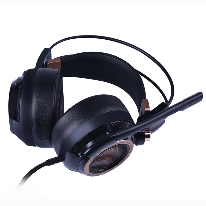 Somic обновления G941 Active шум шумоподавления 7,1 Virtual Surround Sound USB игровая гарнитура с микрофоном Вибрационный для портативных ПК