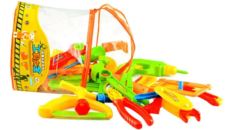 34 шт./партия, детские развивающие игрушки, игровые наборы, инструменты для ремонта