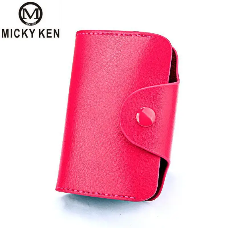 Micky Ken бренд из натуральной кожи унисекс визитница кошелек банк Кредитная карта чехол ID Держатели для женщин визитница porte carte