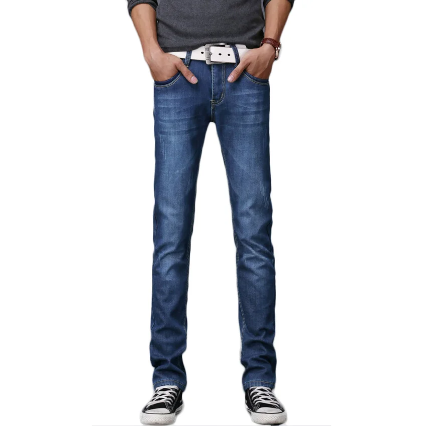 

2017 New arrival Free shipping Hot Fashion men's casual pants straight denim jeans slim comfortable cotton men's pants 27.9CQ