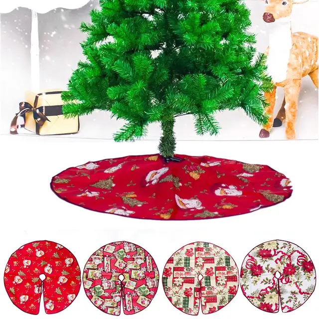 four suits printed colorful christmas tree skirt festive christmas tree ornaments small christmas tree skirt 60cm - Small Christmas Tree Skirt four suits printed colorful christmas tree skirt festive christmas tree ornaments small christmas tree skirt 60cm - Small Christmas Tree Skirt