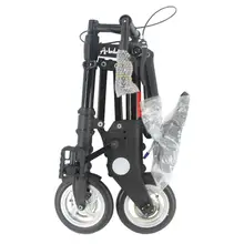 АЛЬТРУИЗМ-ВЕЛОСИПЕД Мини Складной велосипед 8 дюймов Алюминиевый сплав Велосипед Мода Дорожные Велосипеды Спорта На Открытом Воздухе Велосипедов