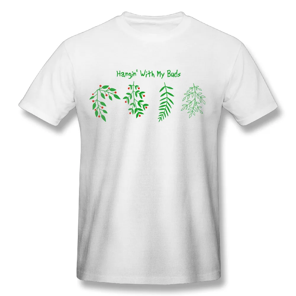 2017 Hangin' With My Buds Printing Shirts Man Funny Gift Design Summer