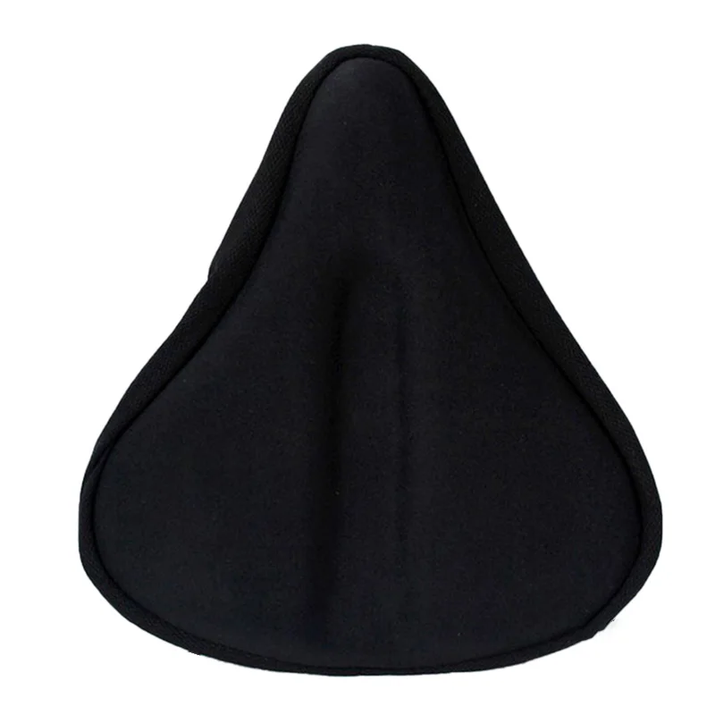 Exercise Bike Seat Gel Cushion Cover Parts Ergonomic design For Large Wide Bicycle Saddle Pad Bike Accessories Parts ► Photo 1/6
