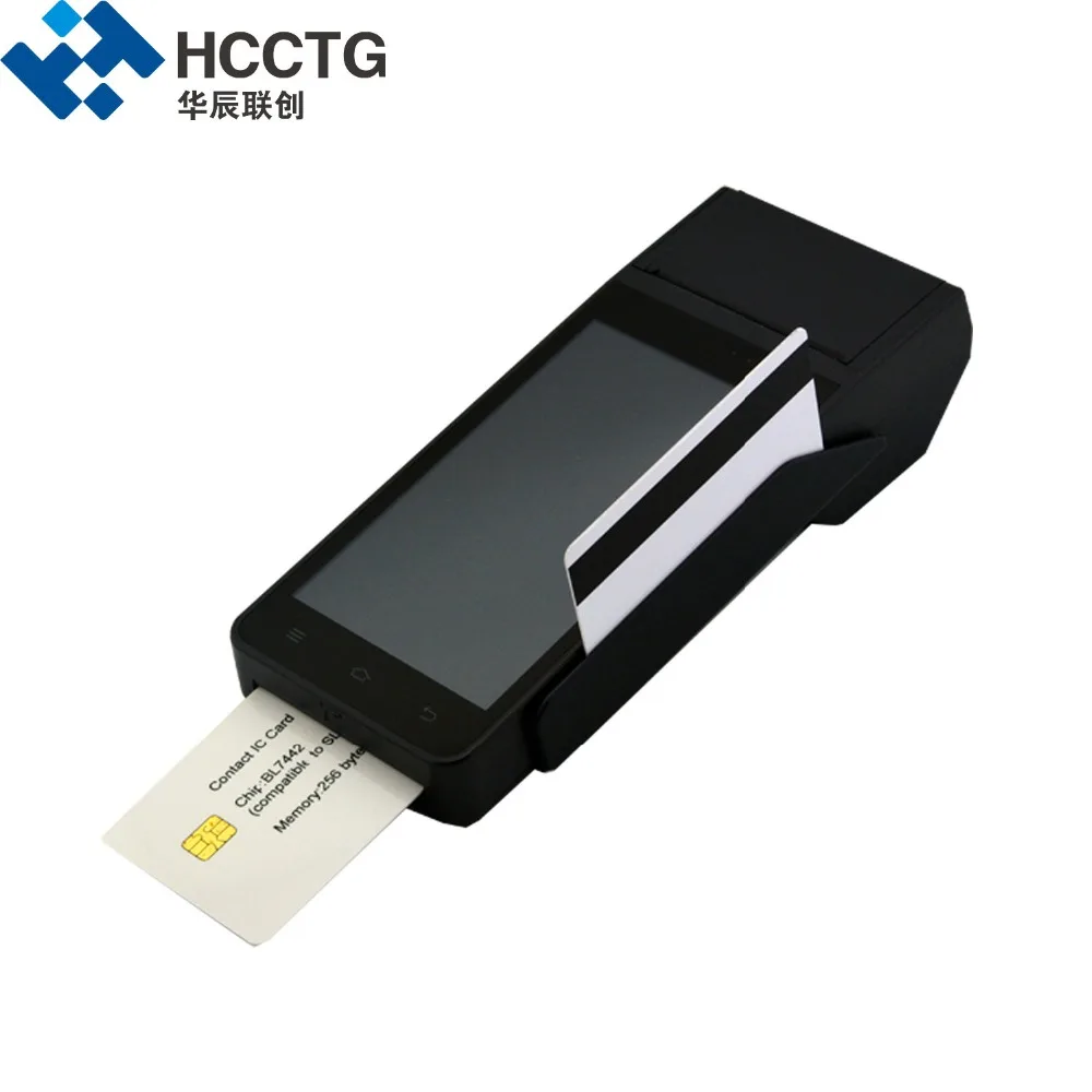 HCCZ90 4G платежное устройство wifi GPRS Bluetooth NFC RFID чип считыватель магнитных карт с принтером EMV смарт Android POS терминал