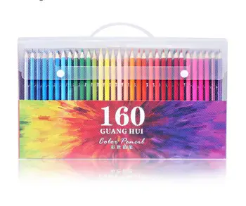 

160 colors Non-toxic oily Color Pencils Coloured Drawing Pencil Set Art Supplies for office and student drawing using