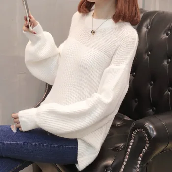 

9009 live 2018 Korean version of autumn new fur pullover 30