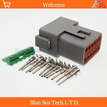 

Deutsch DT04-12P 12 Pin male Engine/Gearbox waterproof electrical plug connector for car,bus,motor,truck,boats,etc.