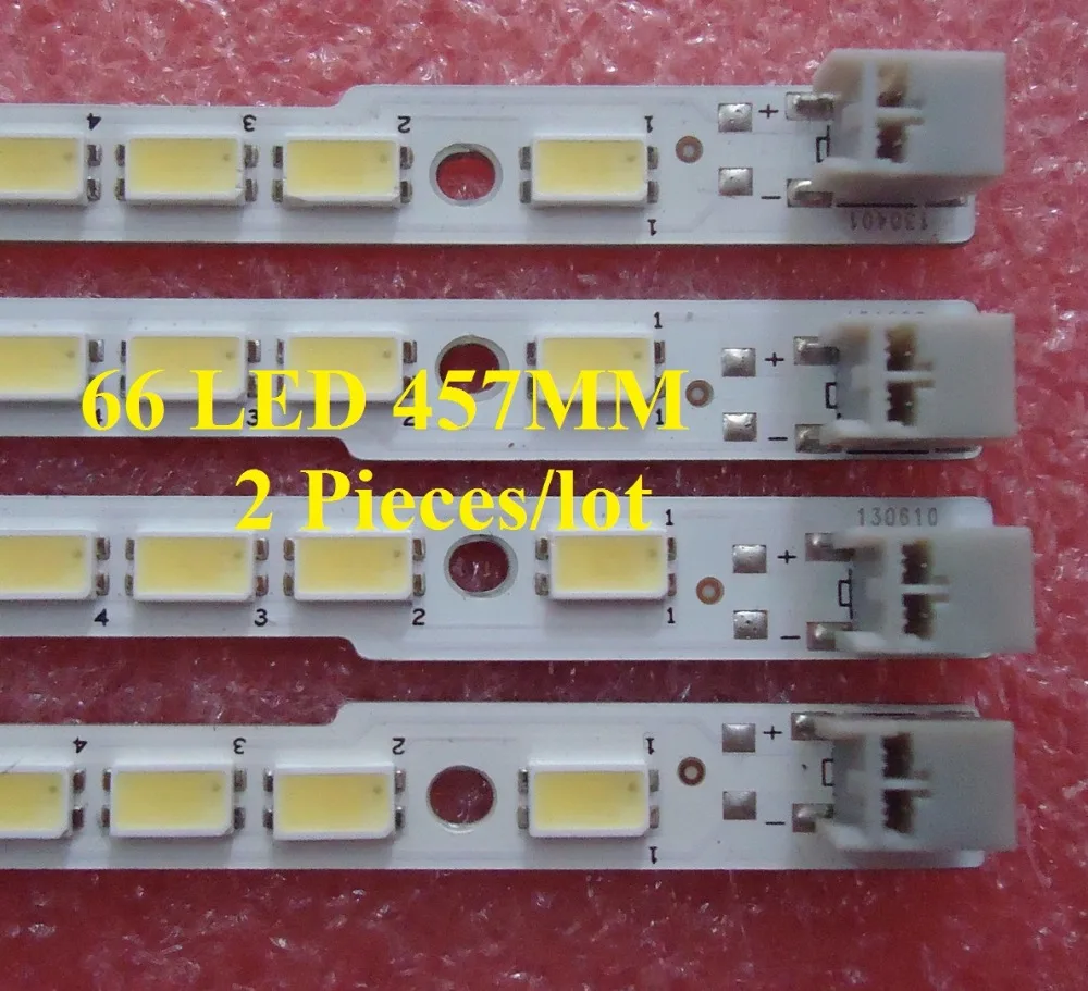 

Beented 2 Pieces/lot LED strip SLED_2011SSP40_5630_L66_NNS_REV0 66 LED 457MM for LC-40LX540H 40LX540H