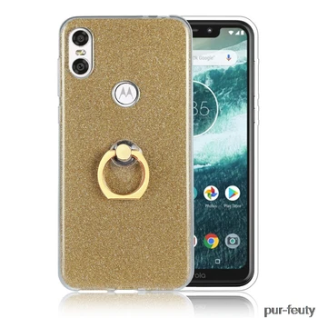 

For Motorola One P30play Moto one 1 phone cases TPU Silicone soft Back Cover For Moto P 30 P30 Play case Ring stand holder coque