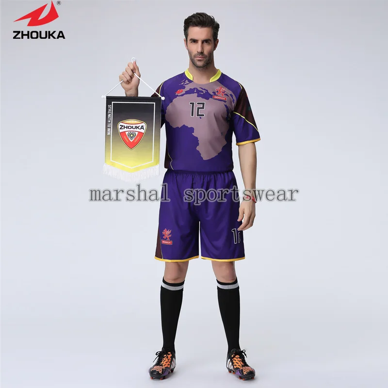 

Newest hot sale design fully sublimation custom soccer jersey for men top quality Soccer Uniforms Customize Football Jerseys