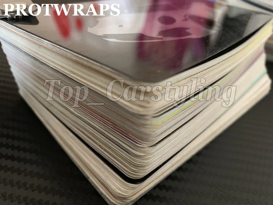 KM PROTWRAPS COLOR CAR WRAP SAMPLE SWATCH BOOKLET  (8)