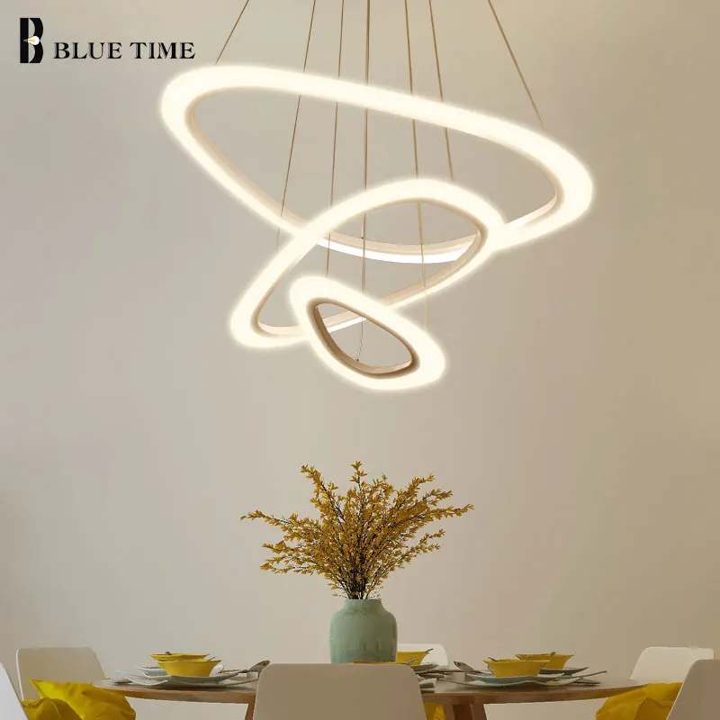 

Modern Led Pendant Light For Living Room Dining Room Kitchen Lustures Led Pendant Lamp Black&White Led Lights Ceiling Lamp Home