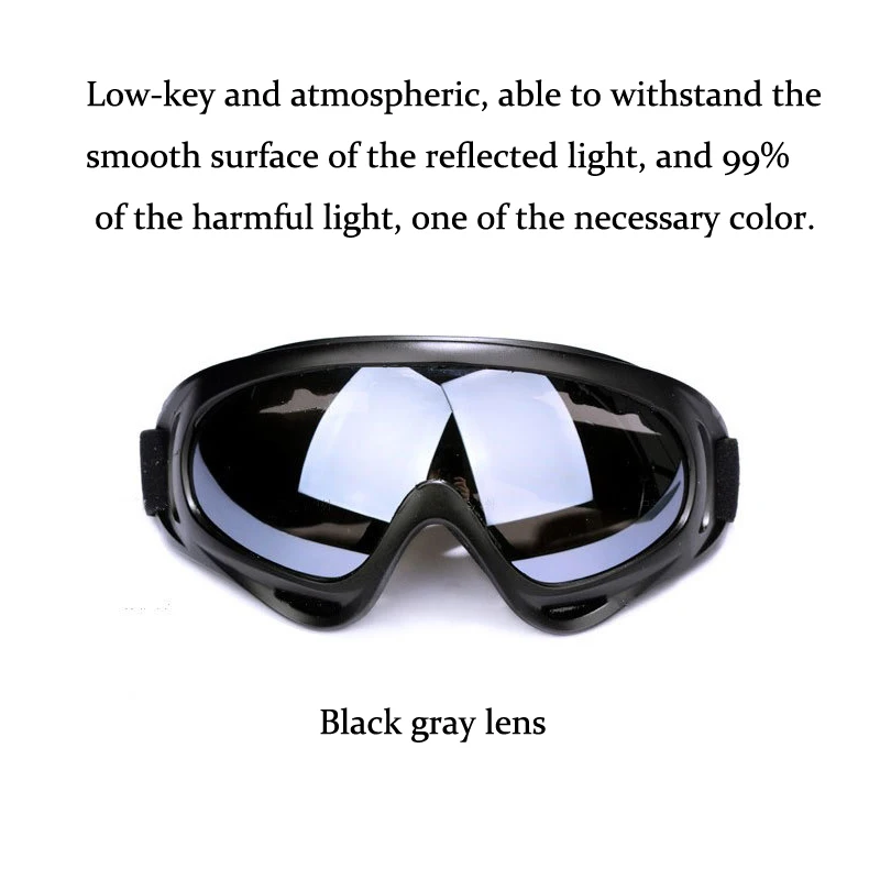 Outdoor Colorful Motorcycles Sports Car Goggles Against UV Windshield Fans Tactical Equipment Ski Sun Glasses
