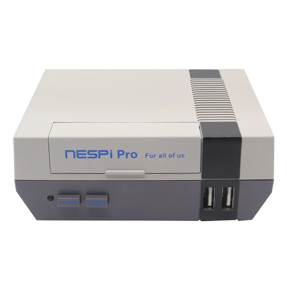 Чехол RetroPie Raspberry Pi 3 B+(Plus) NESPi Pro с игровой консолью RTC NES FS style | Корпус для Raspberry Pi 3 Model B+, 3B