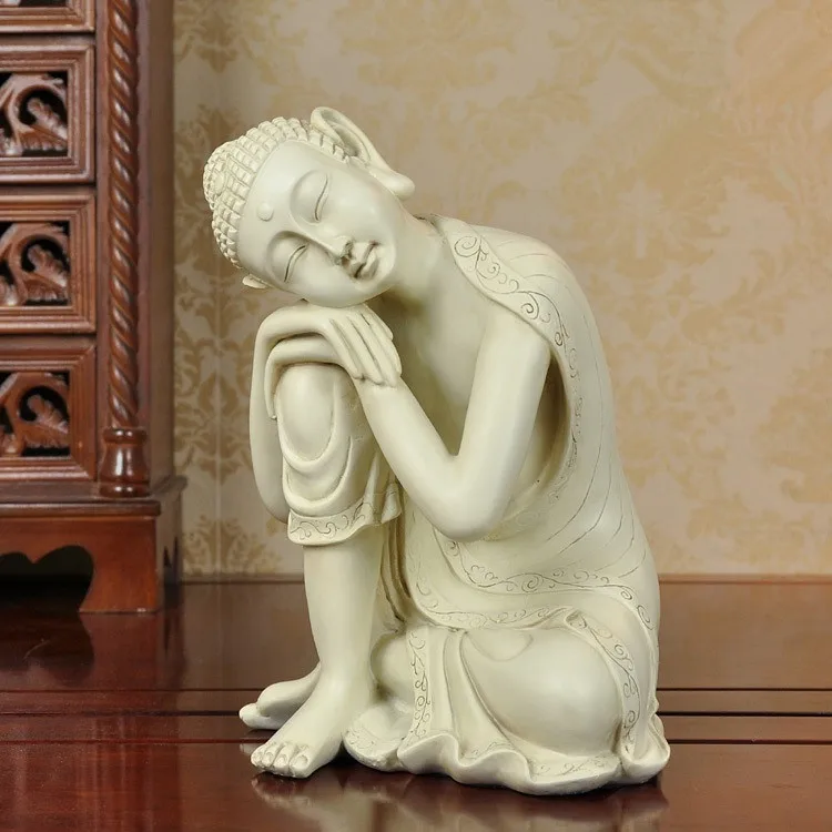 Online Buy Wholesale resin buddha statues from China resin buddha