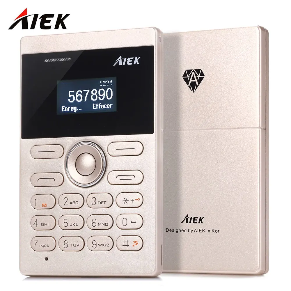 Цена за AIEK E1 1.0 дюймов Quad Band Мини Карты Телефон Bluetooth 3.0 FM Аудио Плеер Тонкий Тонкий Умный Студент Дети Мобильный Телефон Цена за AIEK E1 1.0 дюймов Quad Band Мини Карты Телефон Bluetooth 3.0 FM Аудио Плеер Тонкий Тонкий Умный Студент Дети Мобильный Телефон