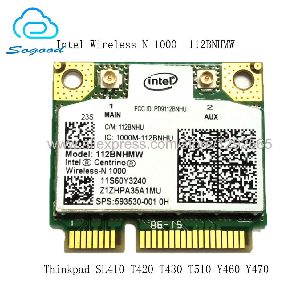 For-Intel-Centrino-Wireless-N-1000-Link1000-112BNHMW-802-11-b-g-n ...
