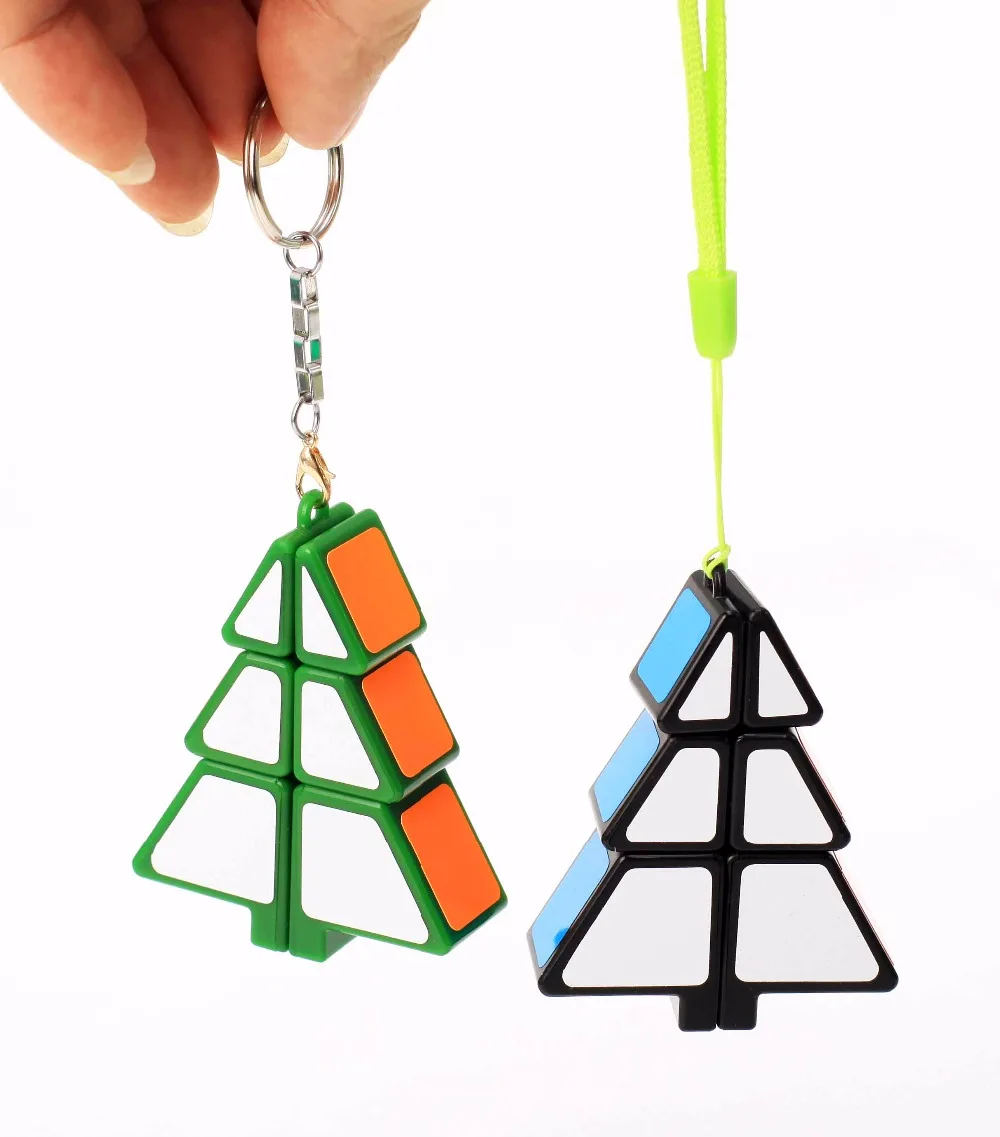 New Vesion Z Cube Christmas Tree Cube 3x3x3 speed Puzzle Magic Professional Educational Cubos magicos Kid