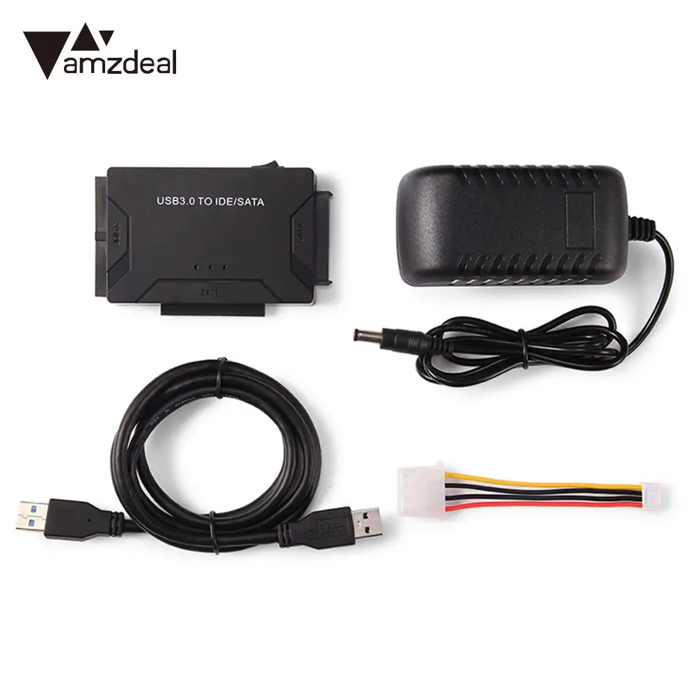 

2.5/3.5 Inch SATA IDE Adapter Hard Drive Adapter SATA IDE To USB 3.0 Hard Disk Adapter High Speed External HDD Adapter Laptop