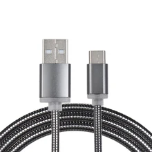 1 м USB к Тип-C кабель USB-C зарядный кабель данных Шнур для Xiaomi samsung htc letv LG sony OnePlus