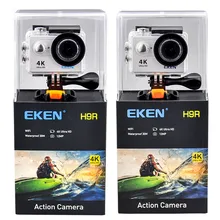 EKEN H9 h9r ультра FHD 4 К 25fps Wi-Fi действие Камера 30 м Водонепроницаемый 1080 P 60fps подводный Go удаленного extreme PRO Спорт Cam
