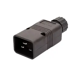 C20-кабельный разъем провода AC Мощность адаптер IEC320 C20 чтобы шнур Разъем конвертер мужчин и женщин преобразование гнезда Plug