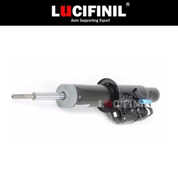 

LuCIFINIL Left Front Shock Absorber With Sensor Inductor ADS VDC Suspension Spring Strut Mounting Fit BMW X5 E70 37116794531