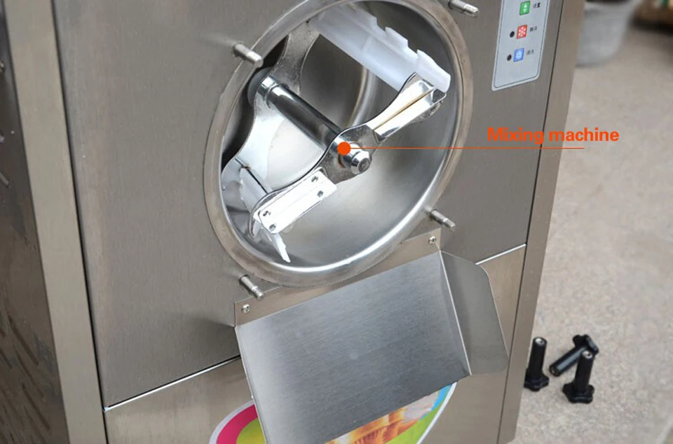 Hard ice cream making machine 9
