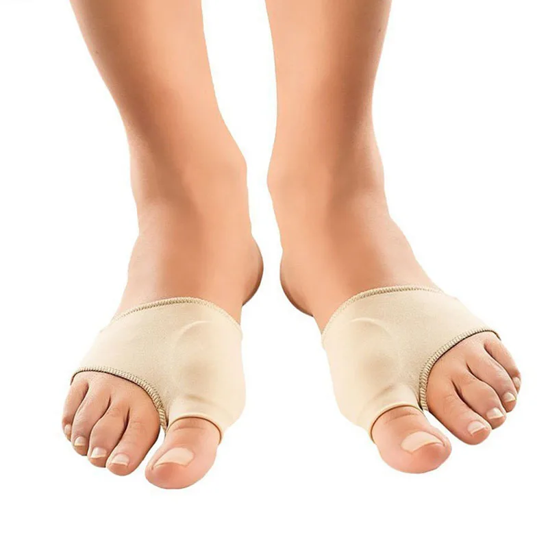 

2pcs/pair Thumb Valgus Toe separator Hallux Relief Corrector Pad Protector Sleeve Valgus Bunion Orthotics Feet Care Bone Thumb
