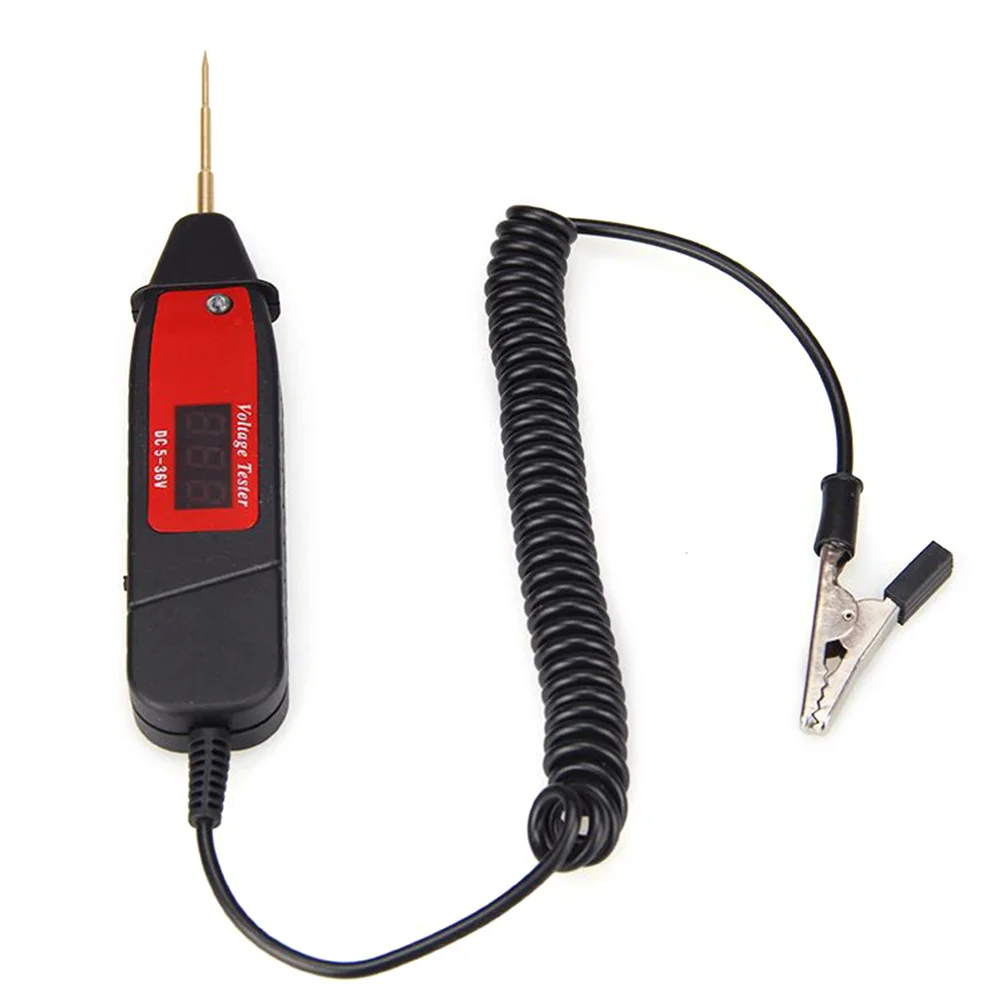 

Spring Line Repair Tester Pen Probe Voltage Test Digital Display Detectors Car LED Light Electric